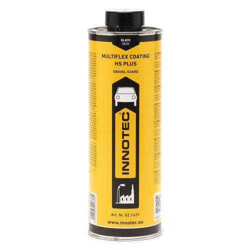 Innotec Multiflex Coating HS Plus Steinschlagschutz 1 L Schwarz